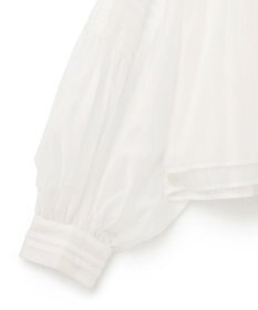 GRACE CONTINENTAL ピンタックショートブラウス