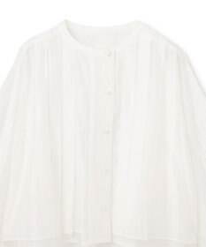 GRACE CONTINENTAL ピンタックショートブラウス