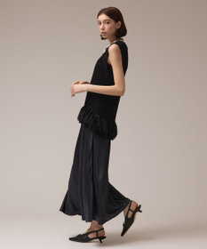 GRACE CONTINENTAL サテンバイアススカート
