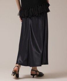 GRACE CONTINENTAL サテンバイアススカート