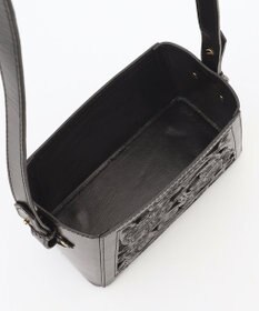 Cutwork box Bag / GRACE CONTINENTAL | GRACE CONTINENTAL