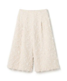 GRACE CONTINENTAL リボンヤーンフレアパンツ