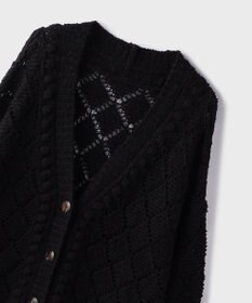 GRACE CONTINENTAL オーバーニットカーディガン