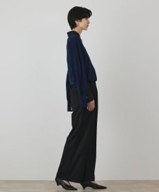 GRACE CONTINENTAL ウールスリットニットトップ