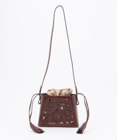 GRACE CONTINENTAL Cutwork box Bag タンブガッティ