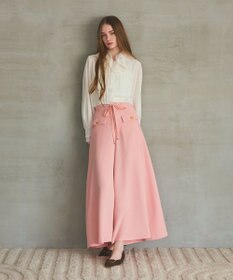 GRACE CONTINENTAL ワイドフレアパンツ