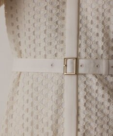 GRACE CONTINENTAL メッシュレースカフタンワンピース