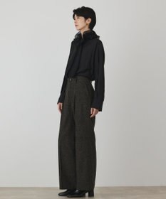 GRACE CONTINENTAL フリルタイ付シャツ