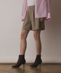 GRACE CONTINENTAL リネンライクショートパンツ