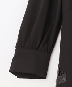 GRACE CONTINENTAL ハートスパンコールワンピース