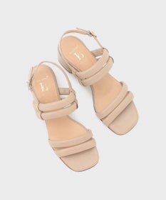 GRACE CONTINENTAL LUCA GROSSI ラインパフヒール