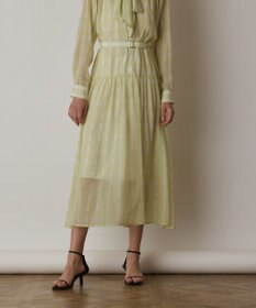 GRACE CONTINENTAL ハートストライプワンピース