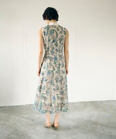 GRACE CONTINENTAL フラワーマーメイドドレス