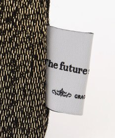 GRACE CONTINENTAL Fabricフラットポーチ-AW