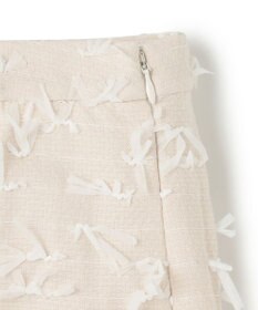 GRACE CONTINENTAL リボンヤーンフレアパンツ