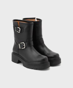 GRACE CONTINENTAL ANGERO BERVICATO ベルトショートブーツ