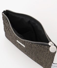 GRACE CONTINENTAL Fabricフラットポーチ-AW