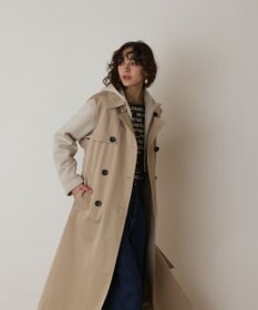 GRACE CONTINENTAL パーカーコンビトレンチ