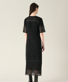 GRACE CONTINENTAL コンビレースVネックワンピース