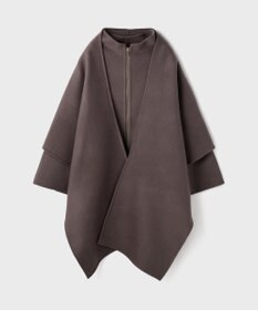 GRACE CONTINENTAL ストール付リバージップブルゾン