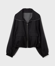 新品[グレースコンチネンタル25SS メッシュギャザーブルゾン　ホワイト　38 GRACE CONTINENTAL - 新品[グレースコンチネンタル25SS メッシュ