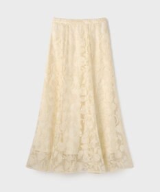 GRACE CONTINENTAL エンブロイダリーフレアスカート