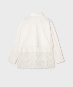 GRACE CONTINENTAL レースティアードシャツ
