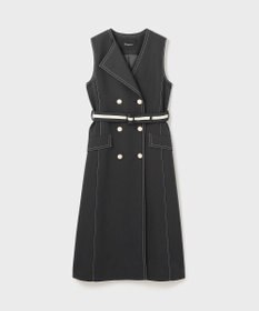 GRACE CONTINENTAL アシンメトリーカラーワンピース