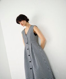 GRACE CONTINENTAL チェックジャンパースカート