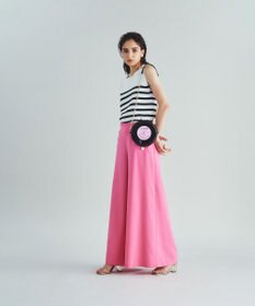 GRACE CONTINENTAL レコードエナメルバッグ