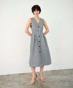 GRACE CONTINENTAL チェックジャンパースカート