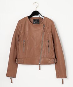 GRACE CONTINENTAL レースアップライダースジャケット