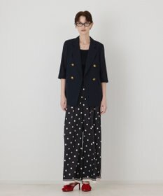 GRACE CONTINENTAL シアーハーフスリーブジャケット