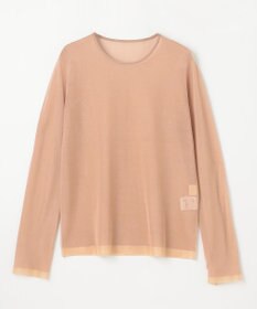 GRACE CONTINENTAL シアークルーニットトップ