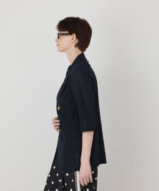 GRACE CONTINENTAL シアーハーフスリーブジャケット