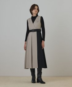 GRACE CONTINENTAL プリーツジャンパースカート