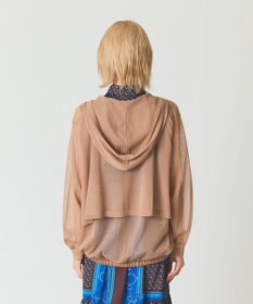 GRACE CONTINENTAL シアーニットフーディ