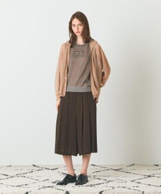 GRACE CONTINENTAL シアーニットフーディ
