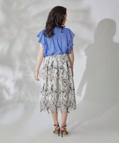 フラワー刺繍ギャザースカート / GRACE CONTINENTAL | GRACE 
