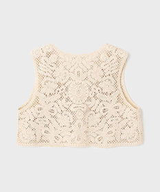 GRACE CONTINENTAL メッシュembジレ