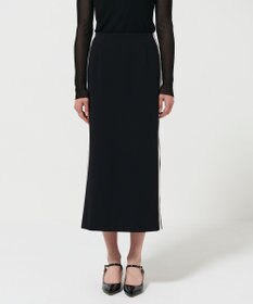 GRACE CONTINENTAL サイドラインジャージスカート
