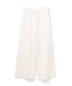 GRACE CONTINENTAL デニムワイドイージーパンツ