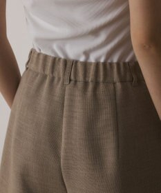 GRACE CONTINENTAL リネンライクショートパンツ