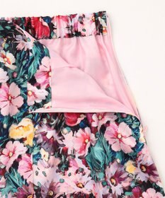 GRACE CONTINENTAL グラデフラワープリントスカート