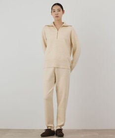 GRACE CONTINENTAL スムースニットパンツ