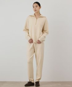 GRACE CONTINENTAL スムースニットパンツ