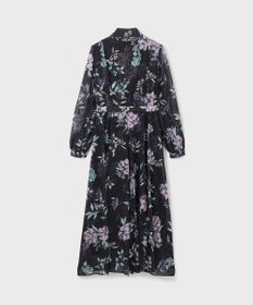 GRACE CONTINENTAL フラワーレイヤーワンピース