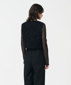 GRACE CONTINENTAL コンパクトフリンジベスト