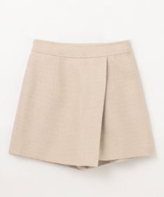 GRACE CONTINENTAL ツイードラップショートパンツ