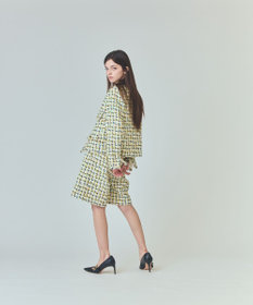 GRACE CONTINENTAL チュールヤーンツイードパンツ